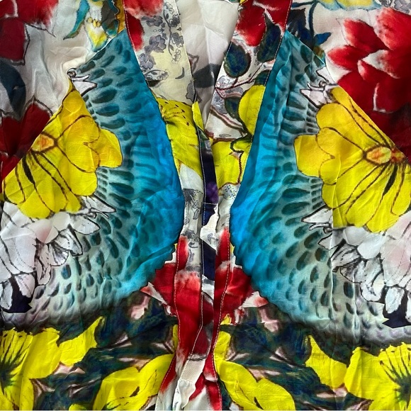 NWOT RARE Johnny Was Kimono Maxi Dress Cover up S - Picture 12 of 16